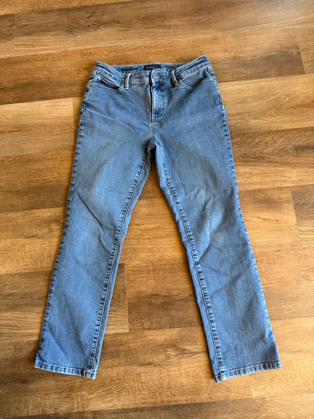 Charter Club Classic Straight-Leg Jeans in Medium Blue